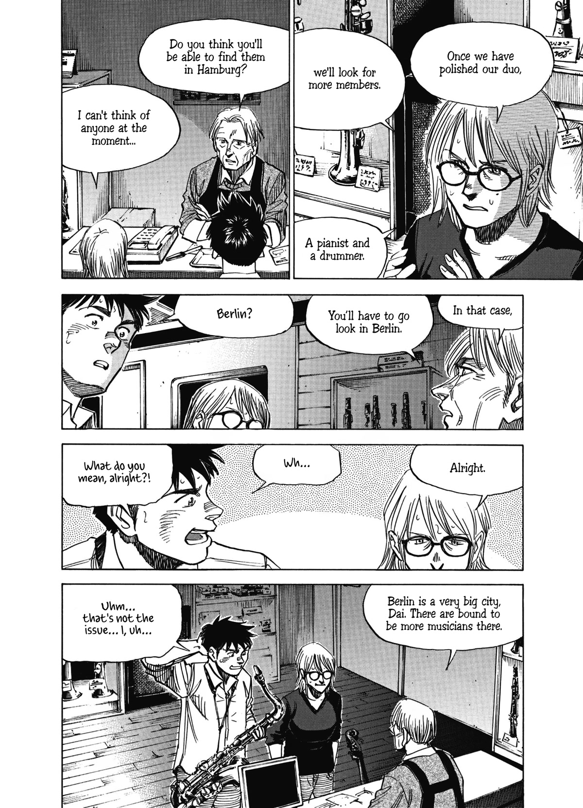 Blue Giant Supreme Chapter 19 page 20 - Chapter 19: Get Happy