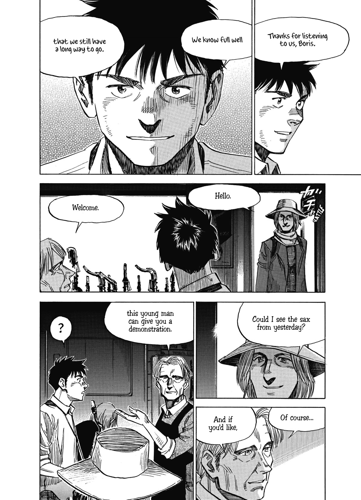 Blue Giant Supreme Chapter 19 page 22 - Chapter 19: Get Happy