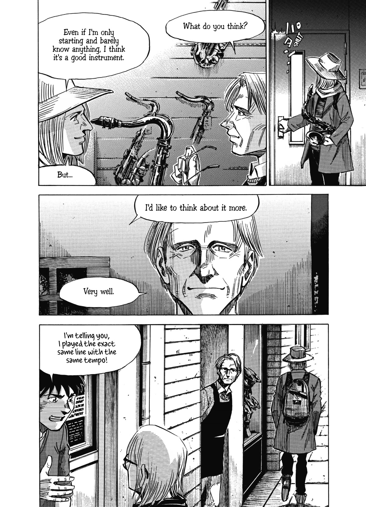 Blue Giant Supreme Chapter 19 page 8 - Chapter 19: Get Happy