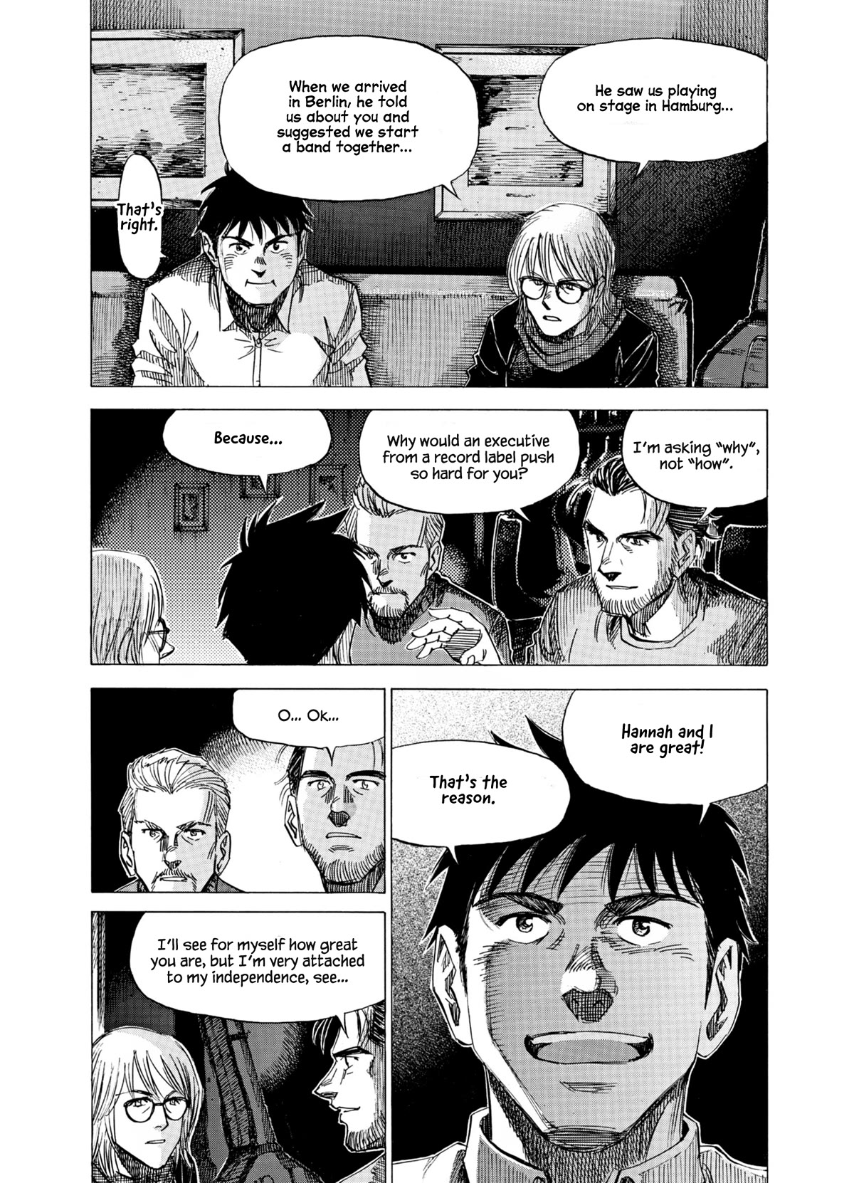 Blue Giant Supreme Chapter 27 page 6 - Chapter 27: Invitation