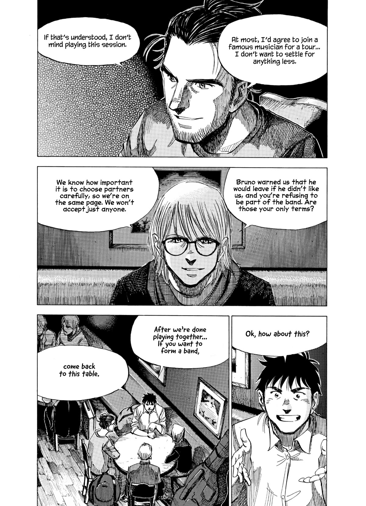 Blue Giant Supreme Chapter 27 page 7 - Chapter 27: Invitation