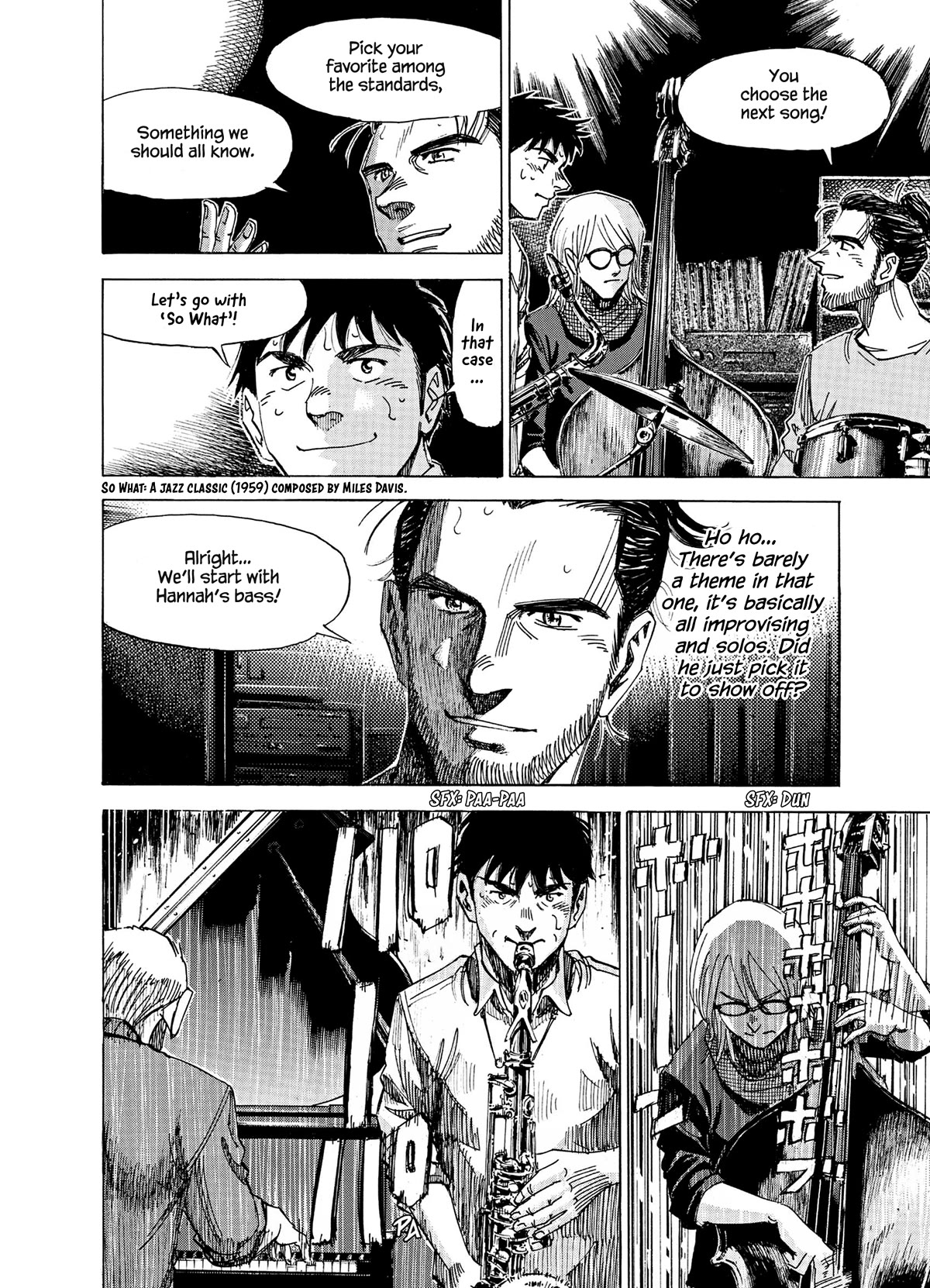 Blue Giant Supreme Chapter 28 page 12 - Chapter 28: Fascinating Rhythm