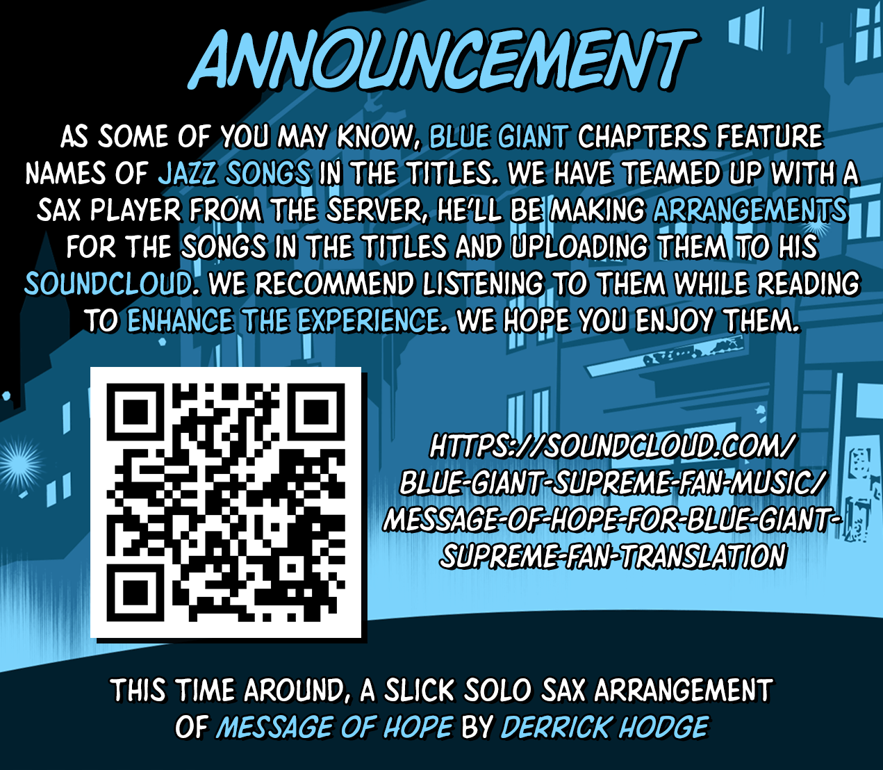 Blue Giant Supreme Chapter 31 page 1 - Chapter 31: Message Of Hope