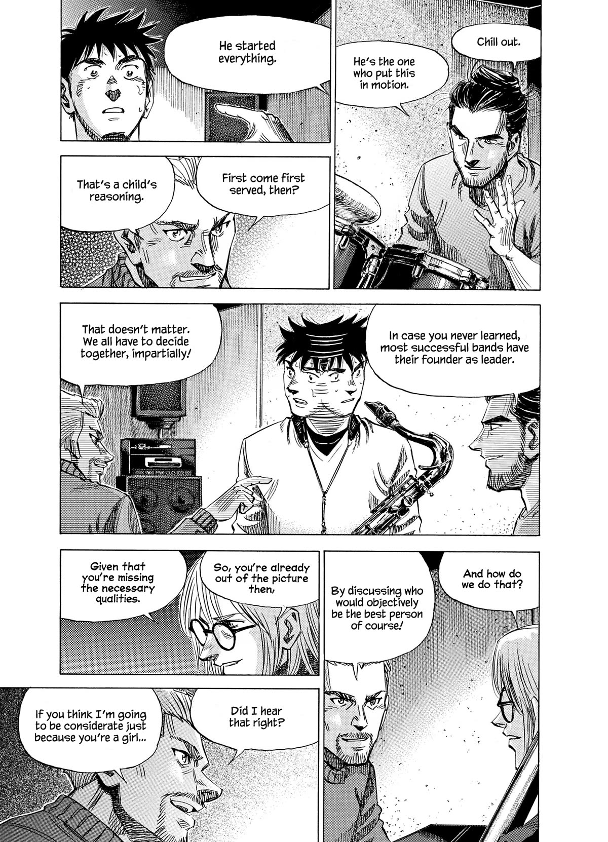 Blue Giant Supreme Chapter 31 page 16 - Chapter 31: Message Of Hope
