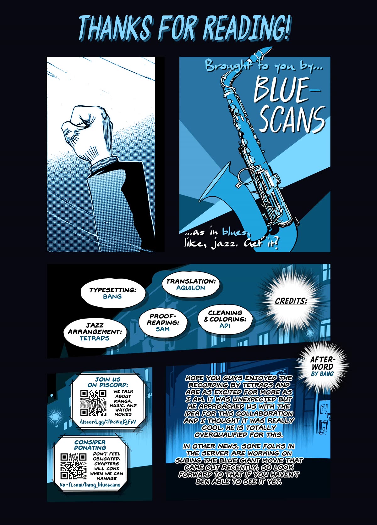 Blue Giant Supreme Chapter 31 page 27 - Chapter 31: Message Of Hope