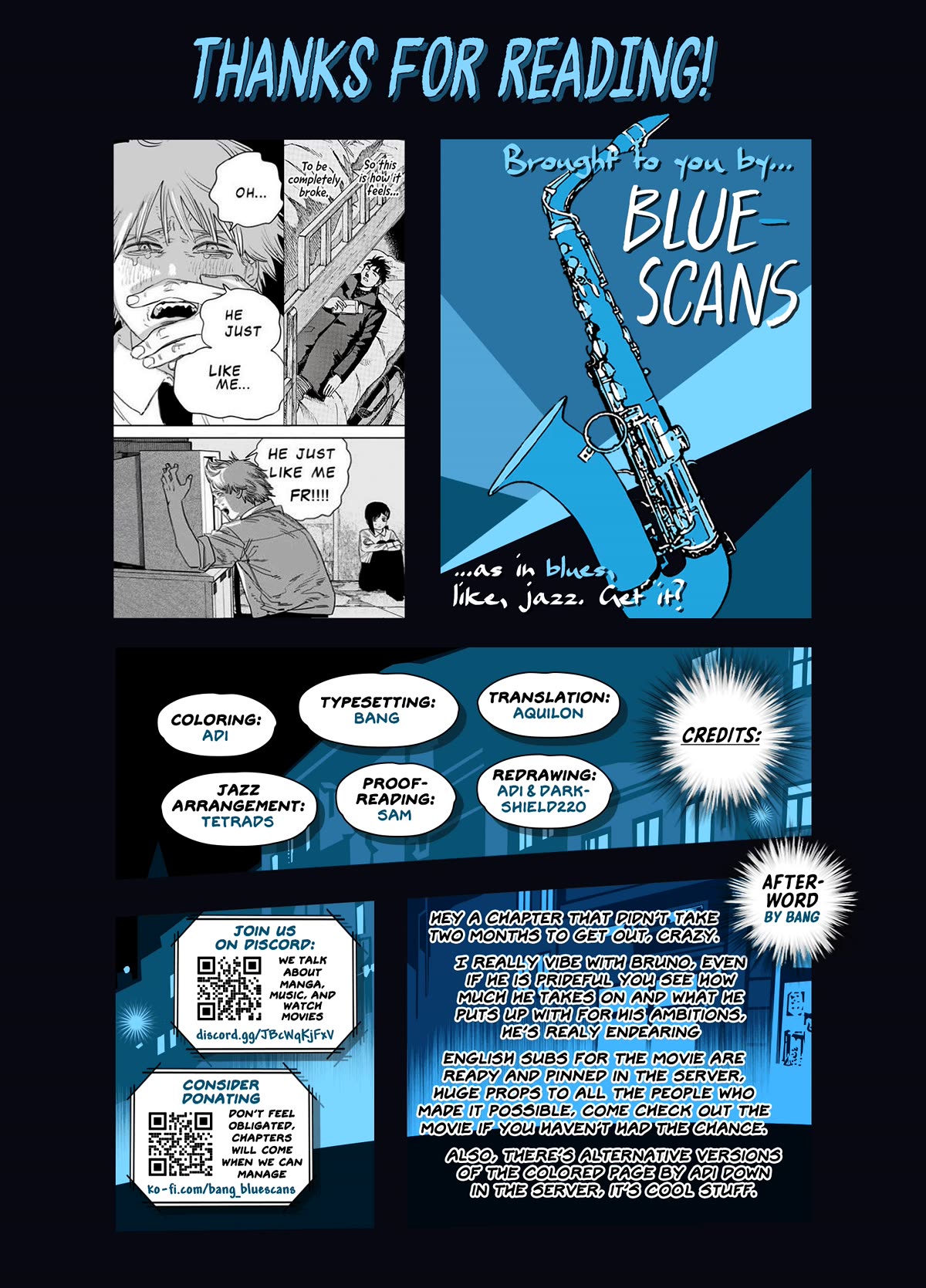 Blue Giant Supreme Chapter 32 page 31 - Chapter 32: Colors