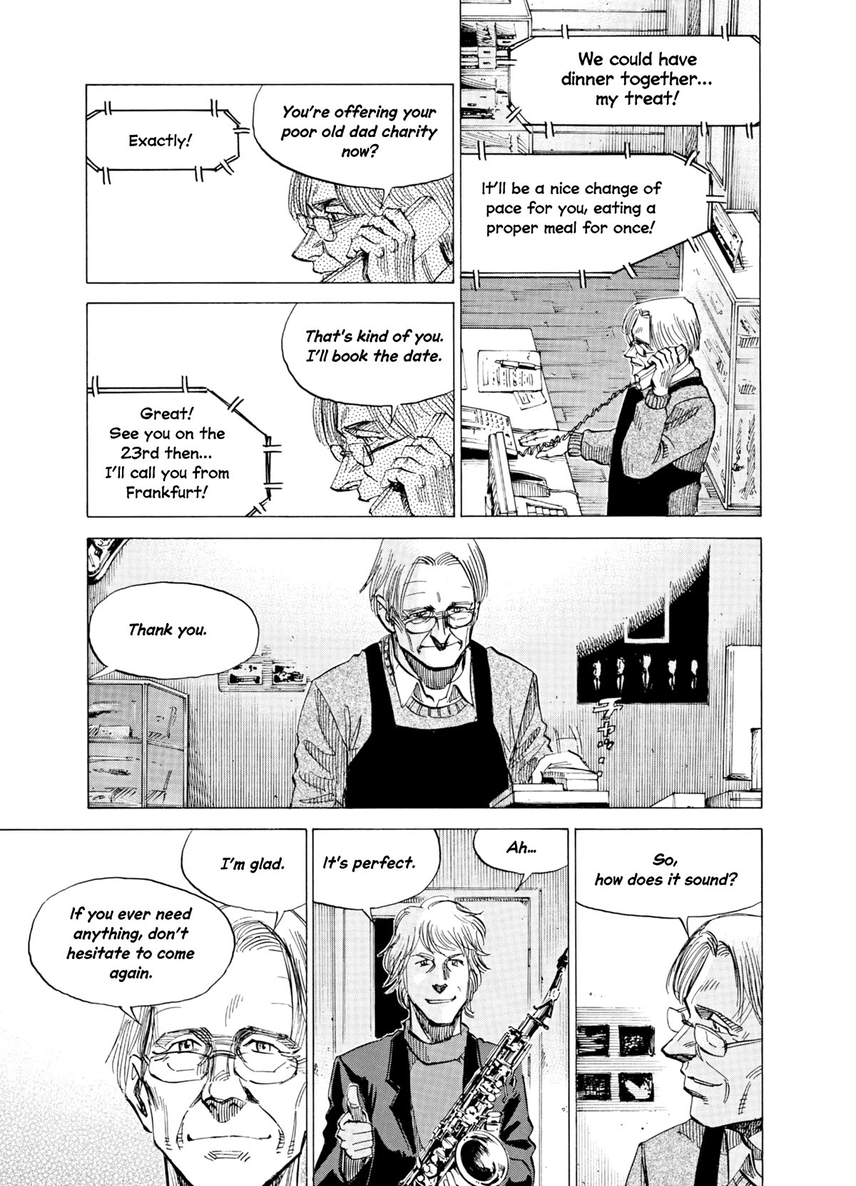Blue Giant Supreme Chapter 34 page 10 - Chapter 34: I Mean You
