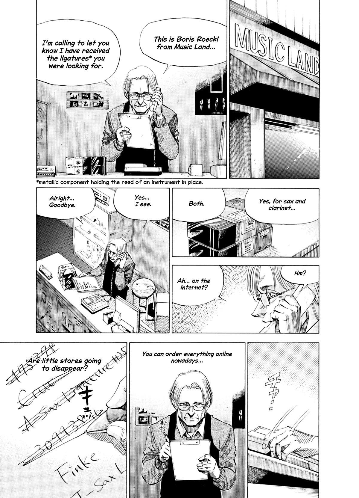 Blue Giant Supreme Chapter 34 page 14 - Chapter 34: I Mean You