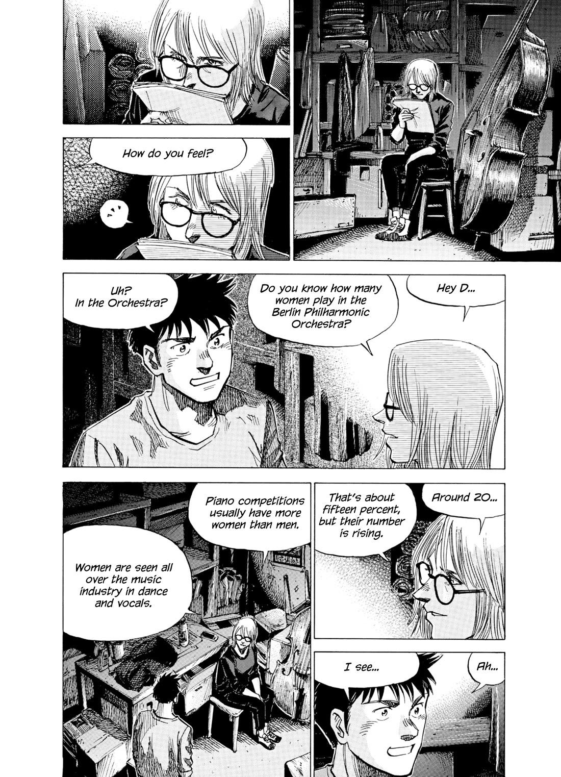 Blue Giant Supreme Chapter 35 page 11 - Chapter 35: Inner Urge