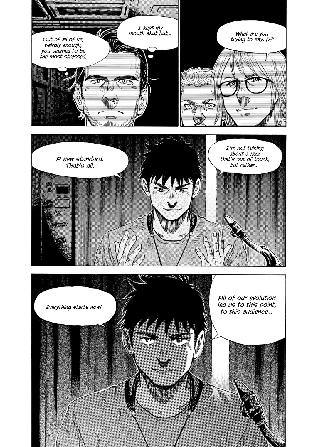 Blue Giant Supreme Chapter 35 page 24 - Chapter 35: Inner Urge