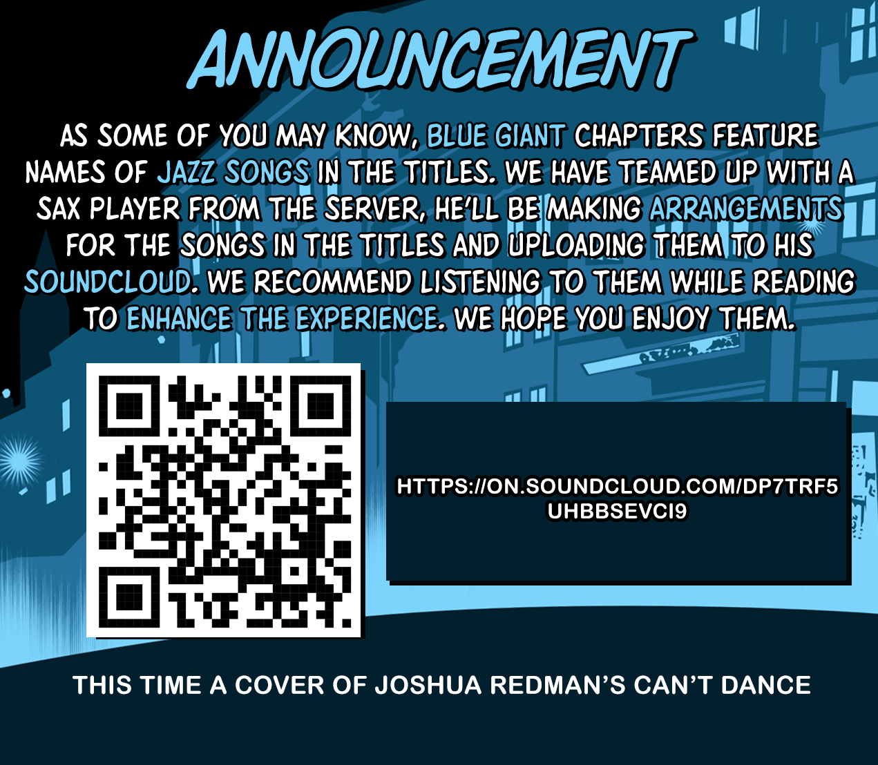 Blue Giant Supreme Chapter 36 page 1 - Chapter 36: Can't Dance