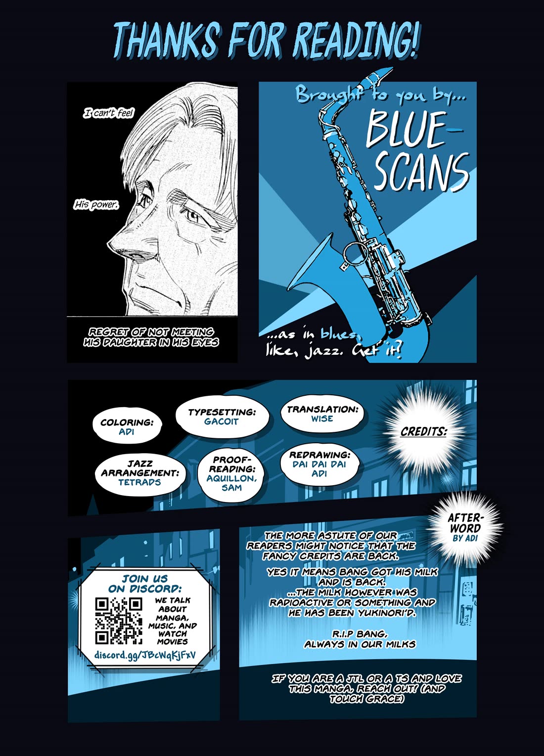Blue Giant Supreme Chapter 36 page 26 - Chapter 36: Can't Dance