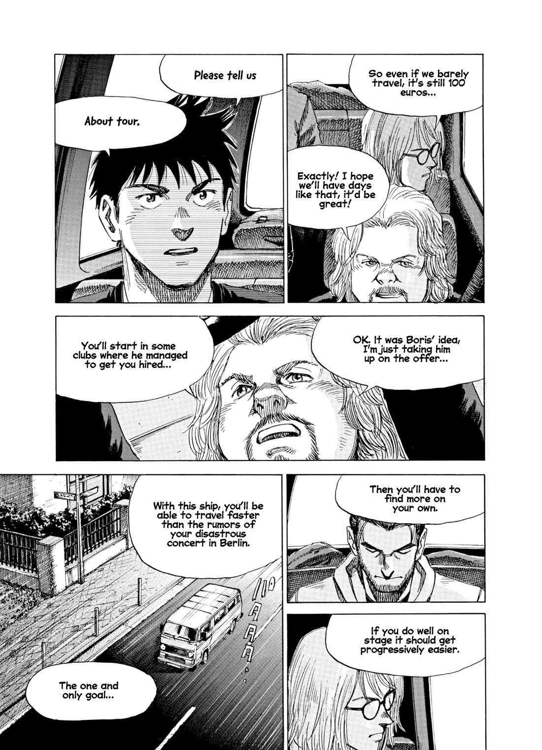 Blue Giant Supreme Chapter 38 page 8 - Chapter 38: Caravan
