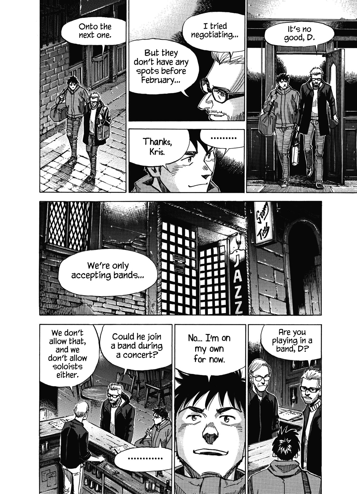 Blue Giant Supreme Chapter 4 page 14 - Chapter 4: Deep Night