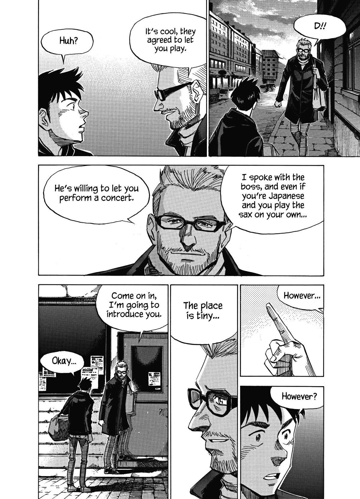 Blue Giant Supreme Chapter 4 page 22 - Chapter 4: Deep Night