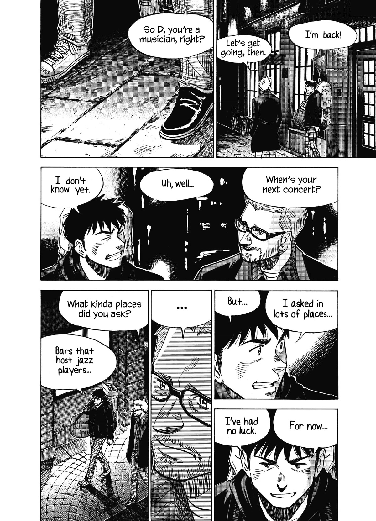 Blue Giant Supreme Chapter 4 page 8 - Chapter 4: Deep Night
