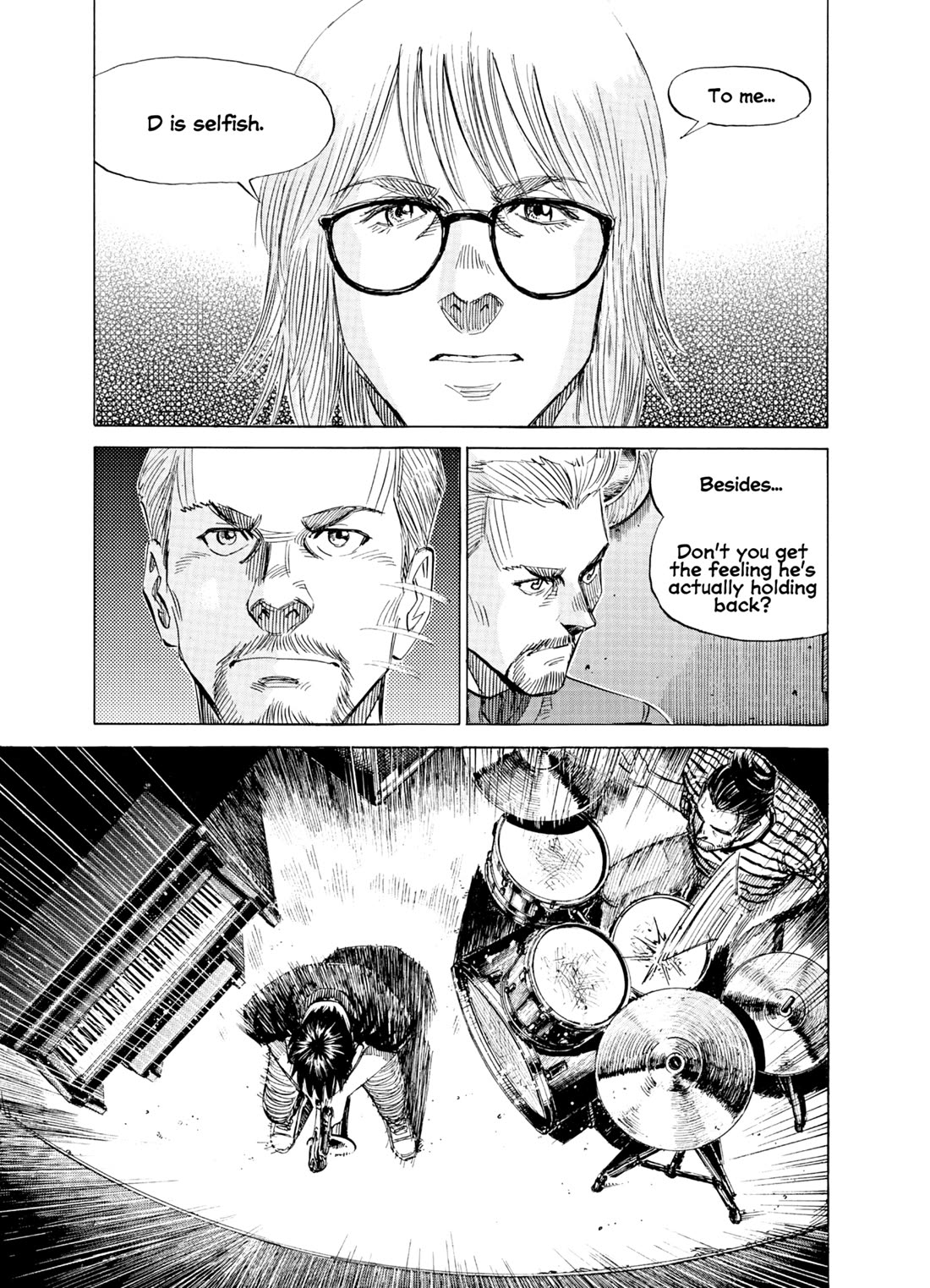 Blue Giant Supreme Chapter 40 page 10 - Chapter 40: Four Brothers