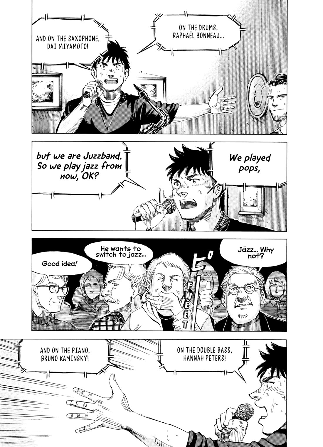 Blue Giant Supreme Chapter 40 page 12 - Chapter 40: Four Brothers