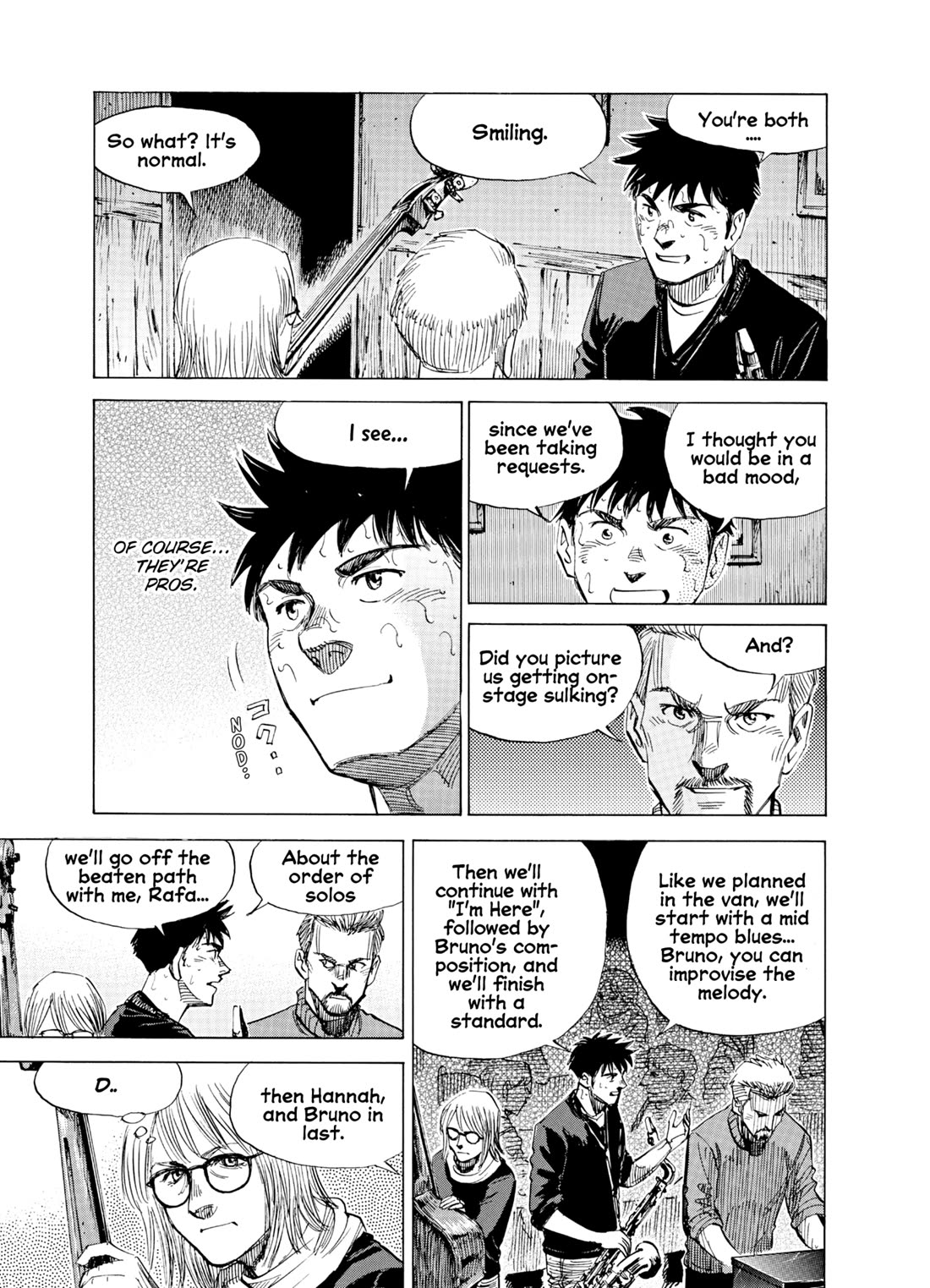 Blue Giant Supreme Chapter 40 page 14 - Chapter 40: Four Brothers