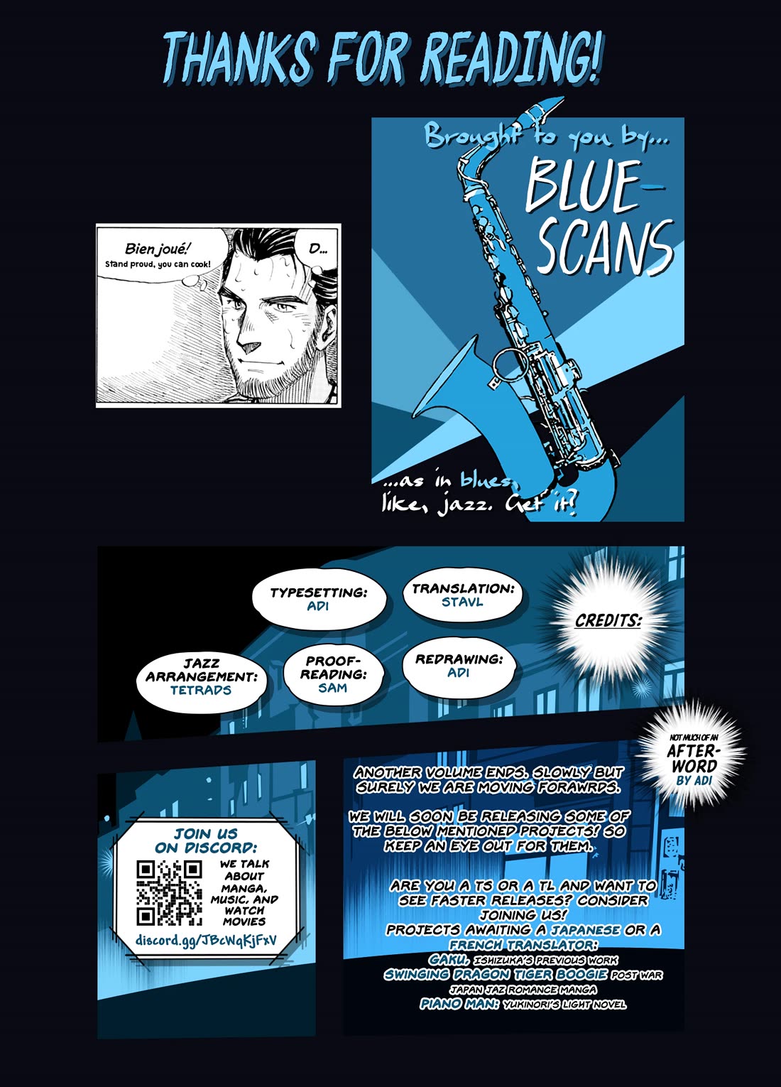 Blue Giant Supreme Chapter 40 page 30 - Chapter 40: Four Brothers