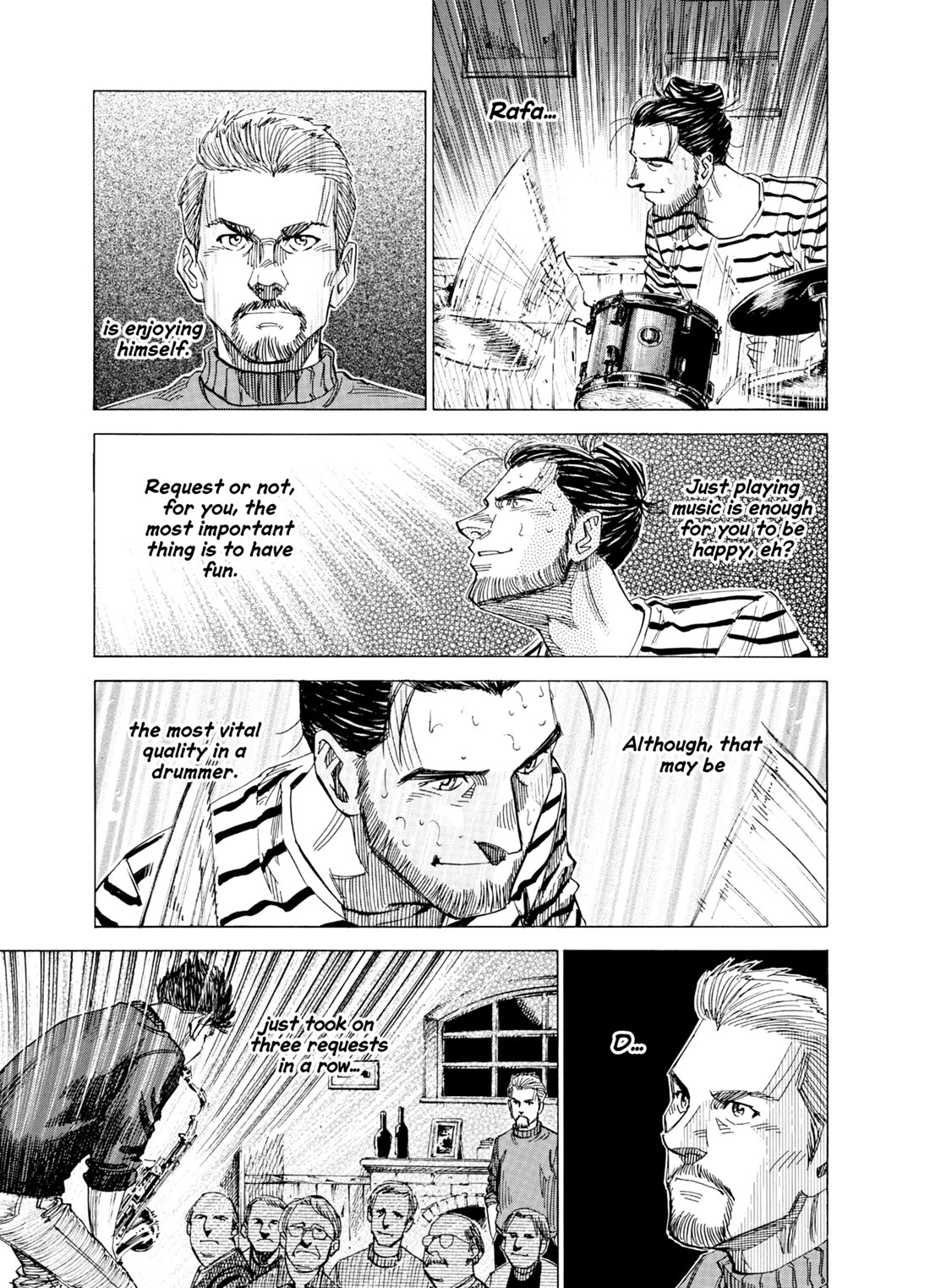 Blue Giant Supreme Chapter 40 page 4 - Chapter 40: Four Brothers
