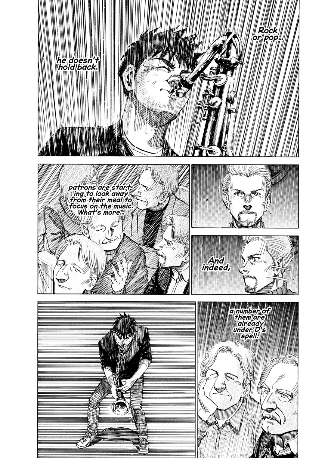Blue Giant Supreme Chapter 40 page 5 - Chapter 40: Four Brothers