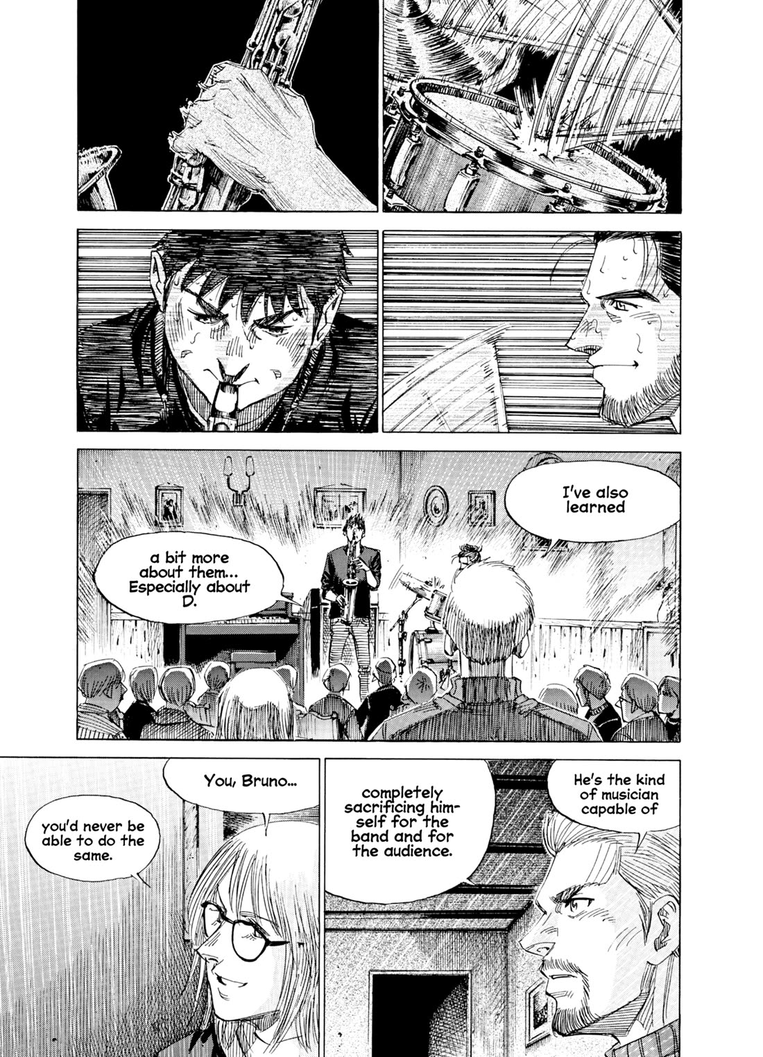 Blue Giant Supreme Chapter 40 page 8 - Chapter 40: Four Brothers