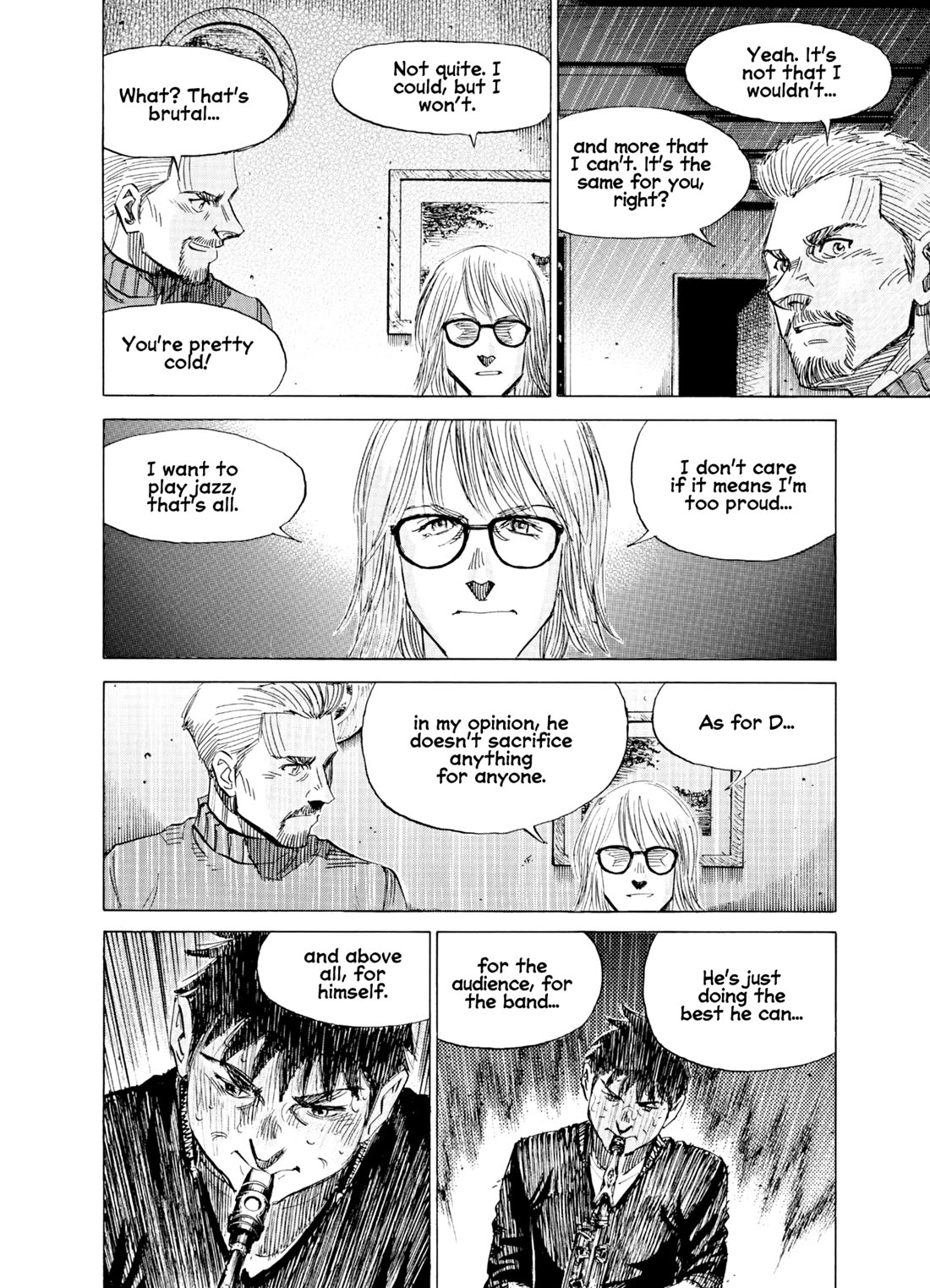Blue Giant Supreme Chapter 40 page 9 - Chapter 40: Four Brothers