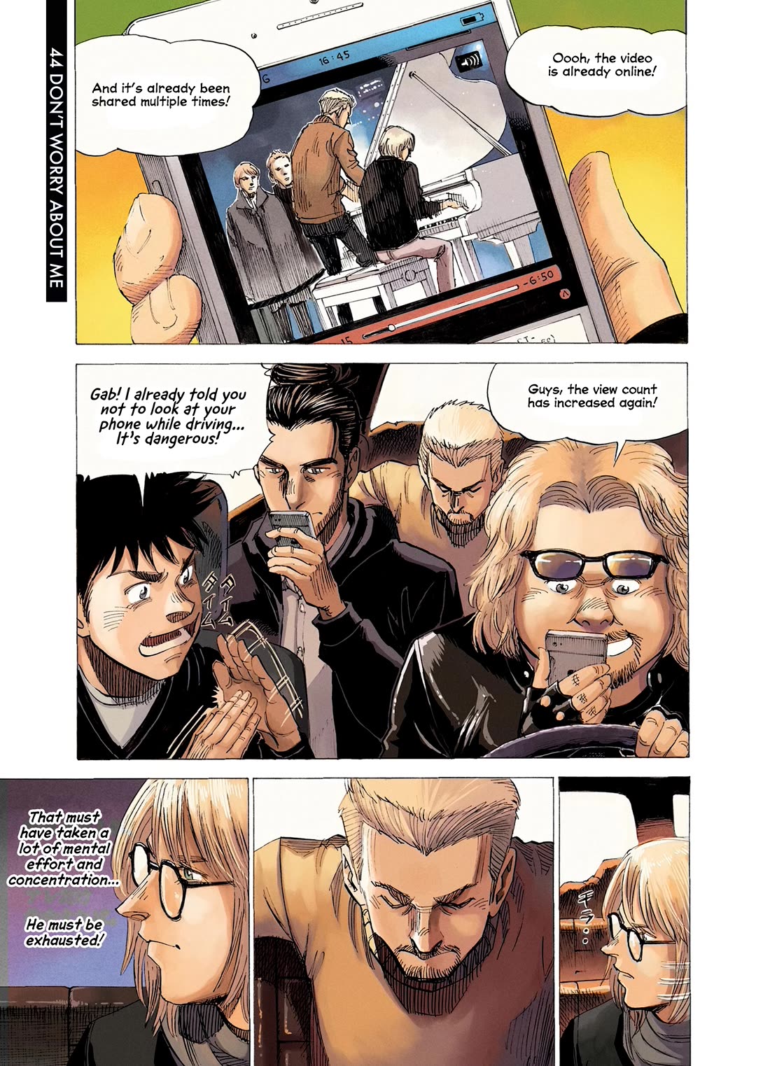 Blue Giant Supreme Chapter 44 page 2 - Chapter 44: Don't Worry About Me