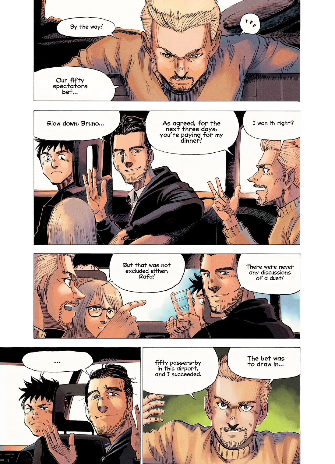 Blue Giant Supreme Chapter 44 page 4 - Chapter 44: Don't Worry About Me