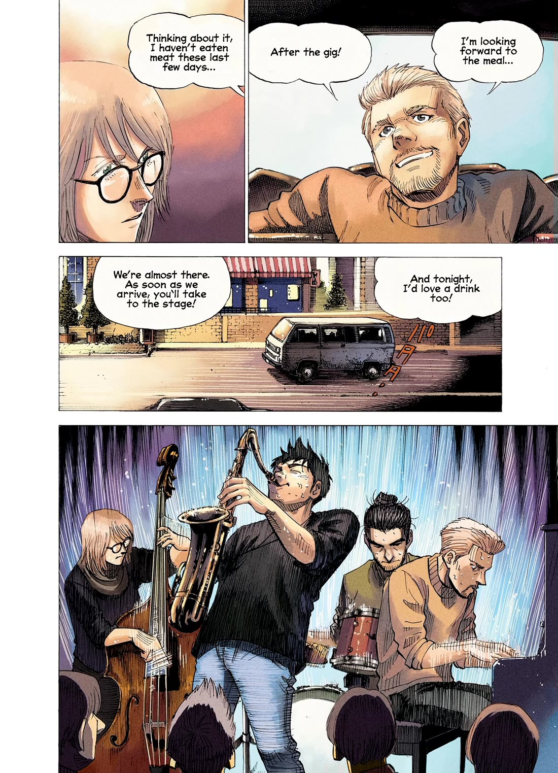 Blue Giant Supreme Chapter 44 page 5 - Chapter 44: Don't Worry About Me