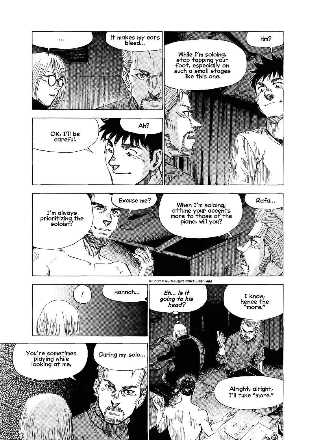 Blue Giant Supreme Chapter 44 page 8 - Chapter 44: Don't Worry About Me
