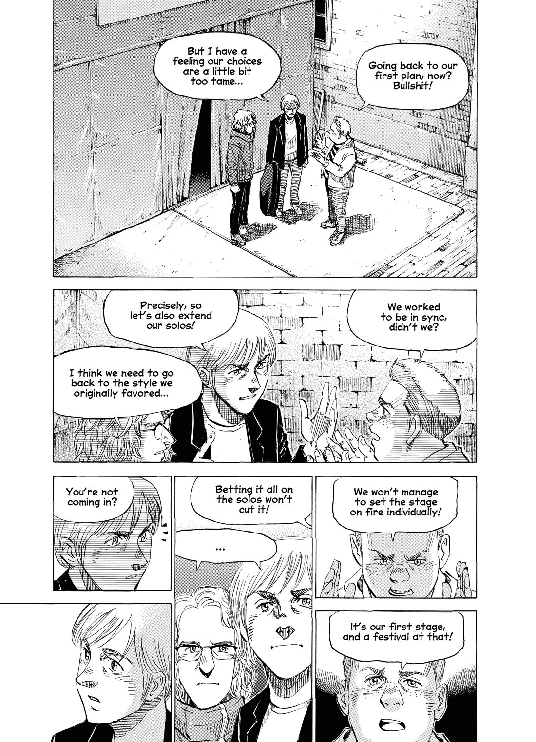 Blue Giant Supreme Chapter 49 page 8 - Chapter 49: Take Off