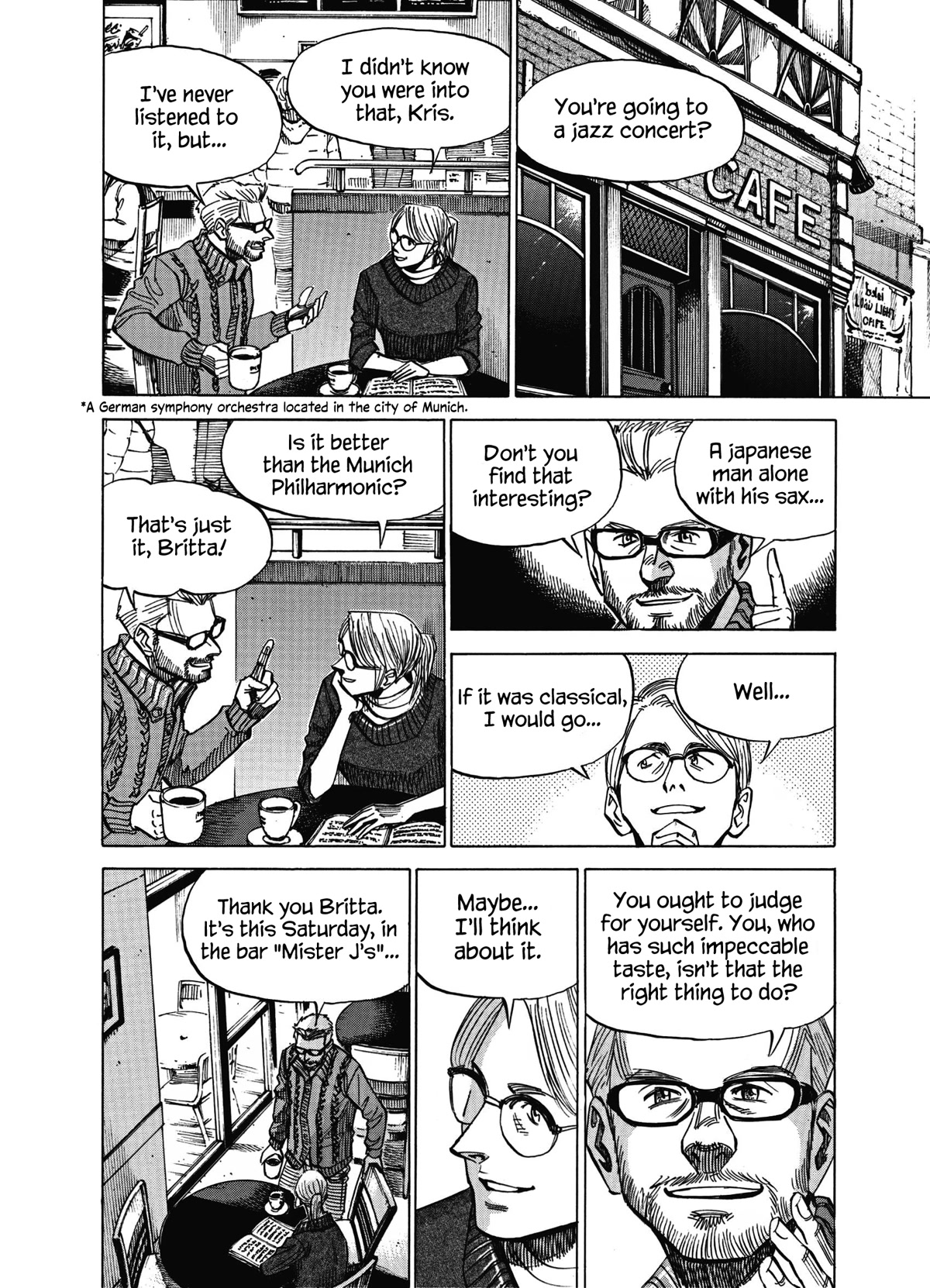 Blue Giant Supreme Chapter 5 page 8 - Chapter 5: People