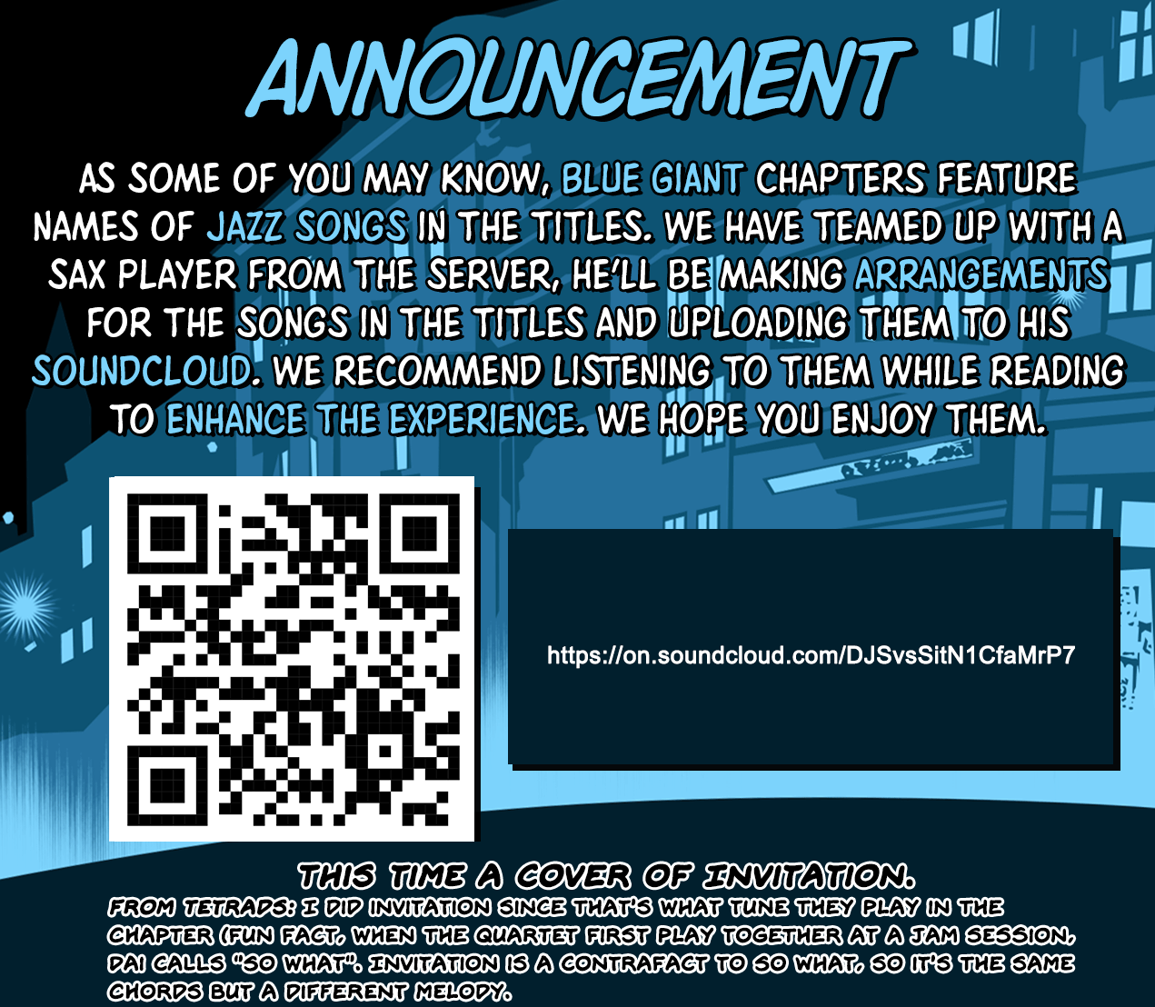 Blue Giant Supreme Chapter 52 page 1 - Chapter 52: Double Bass