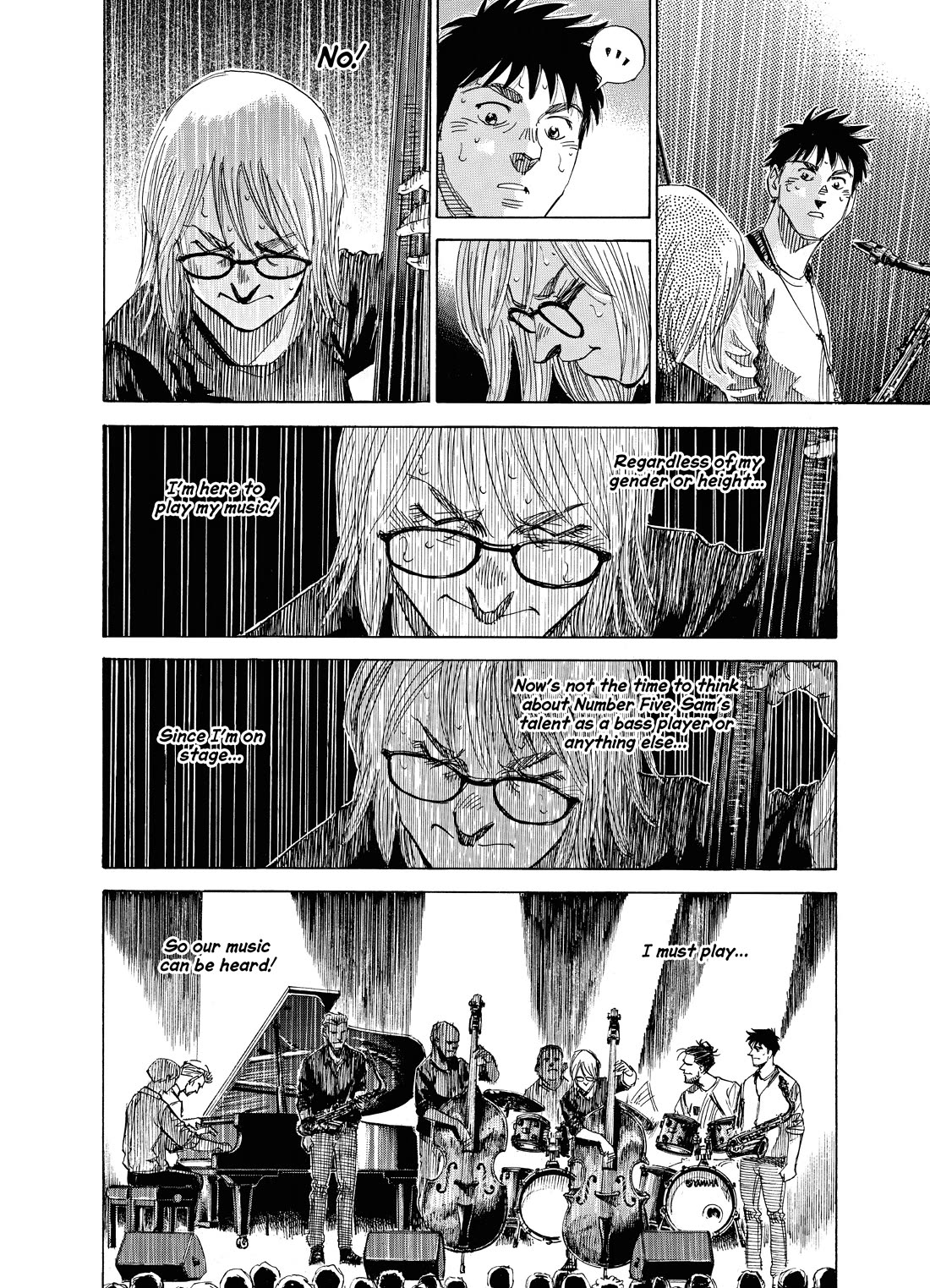 Blue Giant Supreme Chapter 52 page 14 - Chapter 52: Double Bass