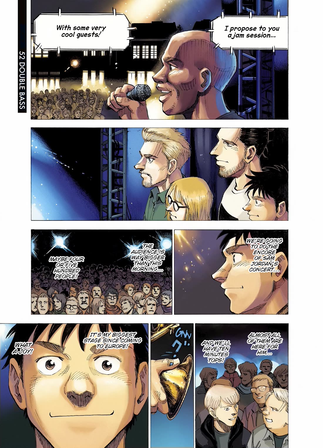 Blue Giant Supreme Chapter 52 page 2 - Chapter 52: Double Bass