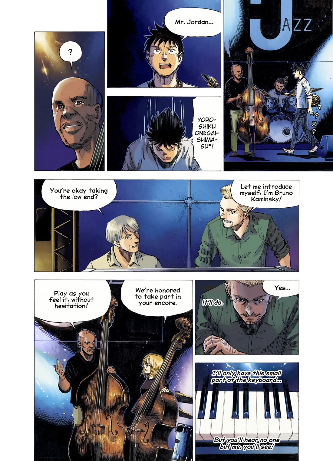 Blue Giant Supreme Chapter 52 page 4 - Chapter 52: Double Bass