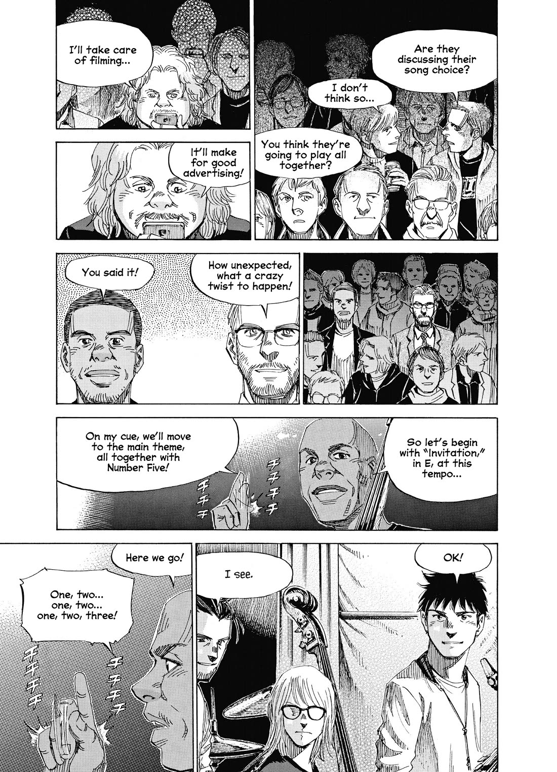 Blue Giant Supreme Chapter 52 page 5 - Chapter 52: Double Bass