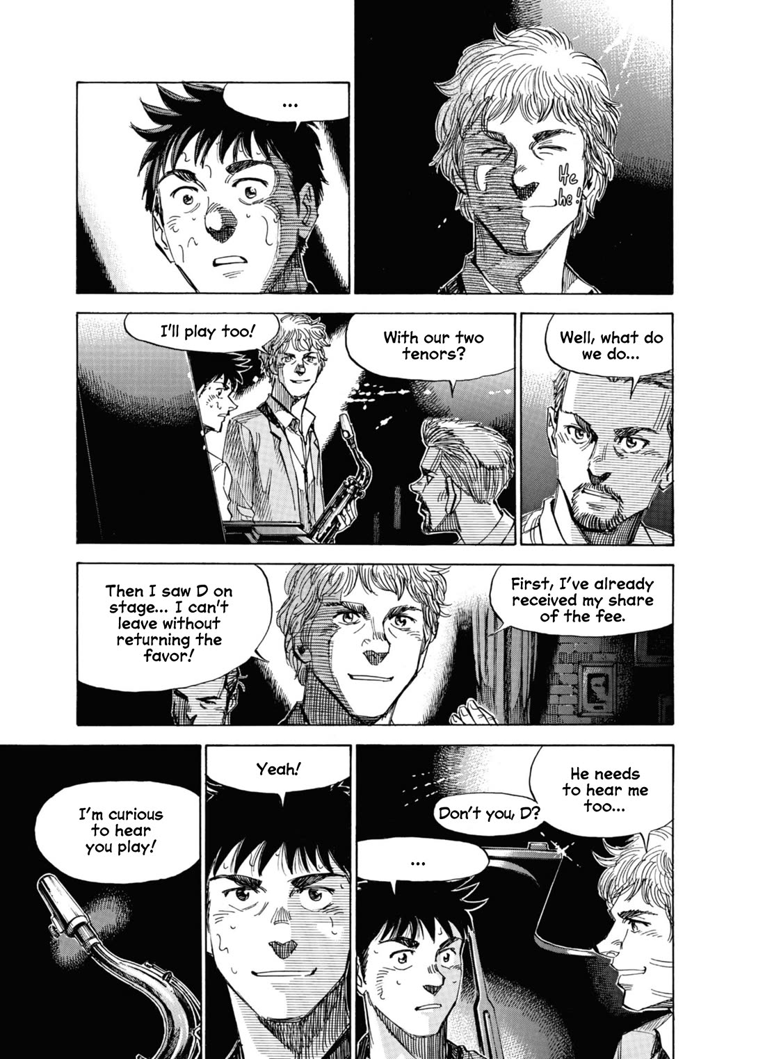 Blue Giant Supreme Chapter 57 page 18 - Chapter 57: Cat Battles
