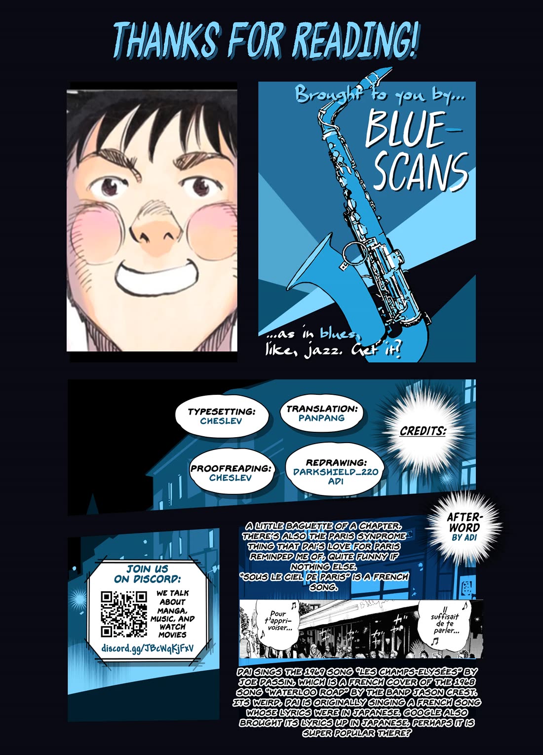 Blue Giant Supreme Chapter 60 page 24 - Chapter 60: Sous Le Ciel De Paris