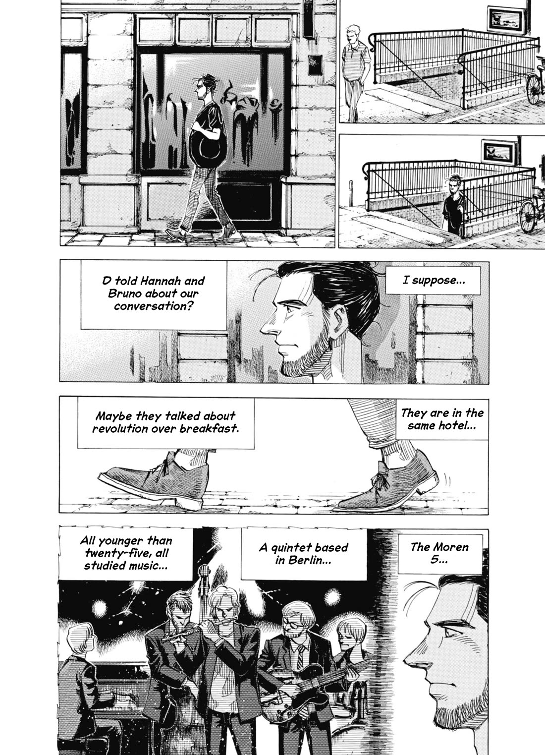 Blue Giant Supreme Chapter 61 page 8 - Chapter 61: Just by Myself