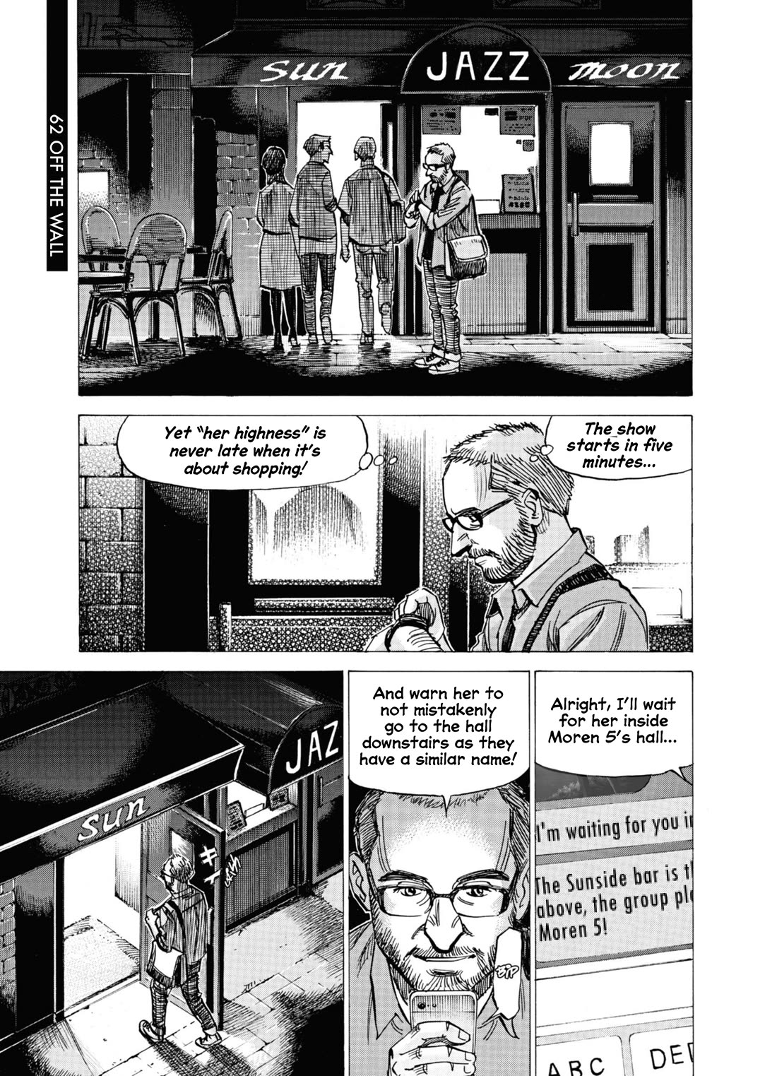 Blue Giant Supreme Chapter 62 page 1 - Chapter 62: Off The Wall