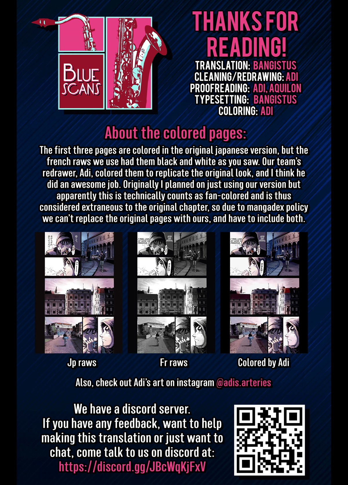 Blue Giant Supreme Chapter 7 page 27 - Chapter 7: New Points