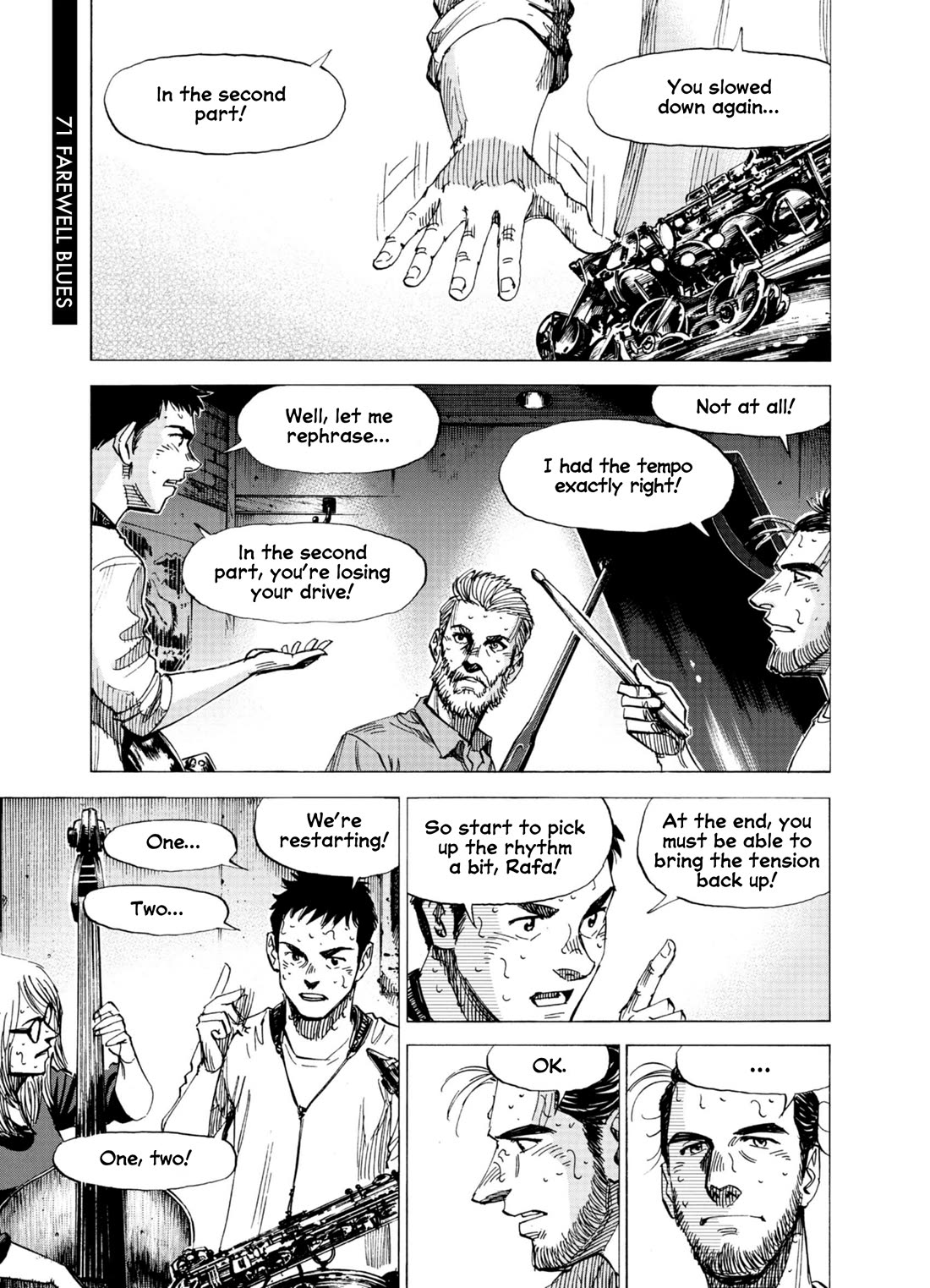 Blue Giant Supreme Chapter 71 page 1 - Chapter 71: Farewell Blues