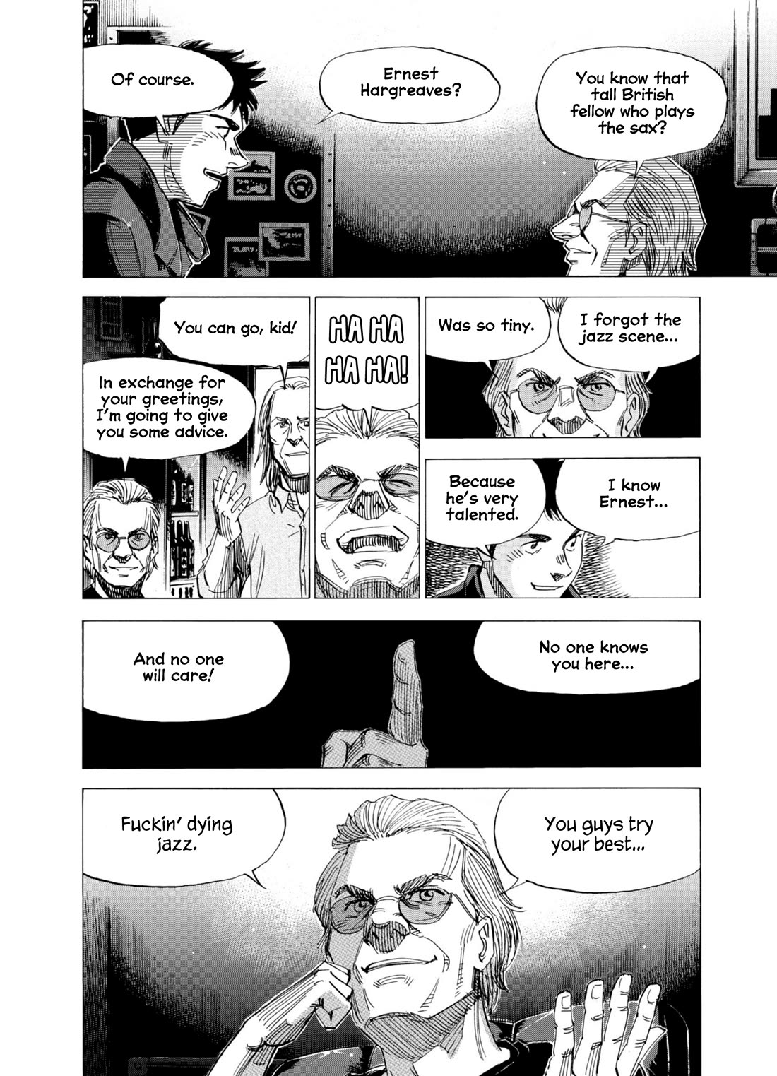 Blue Giant Supreme Chapter 74 page 14 - Chapter 74: Black Bird