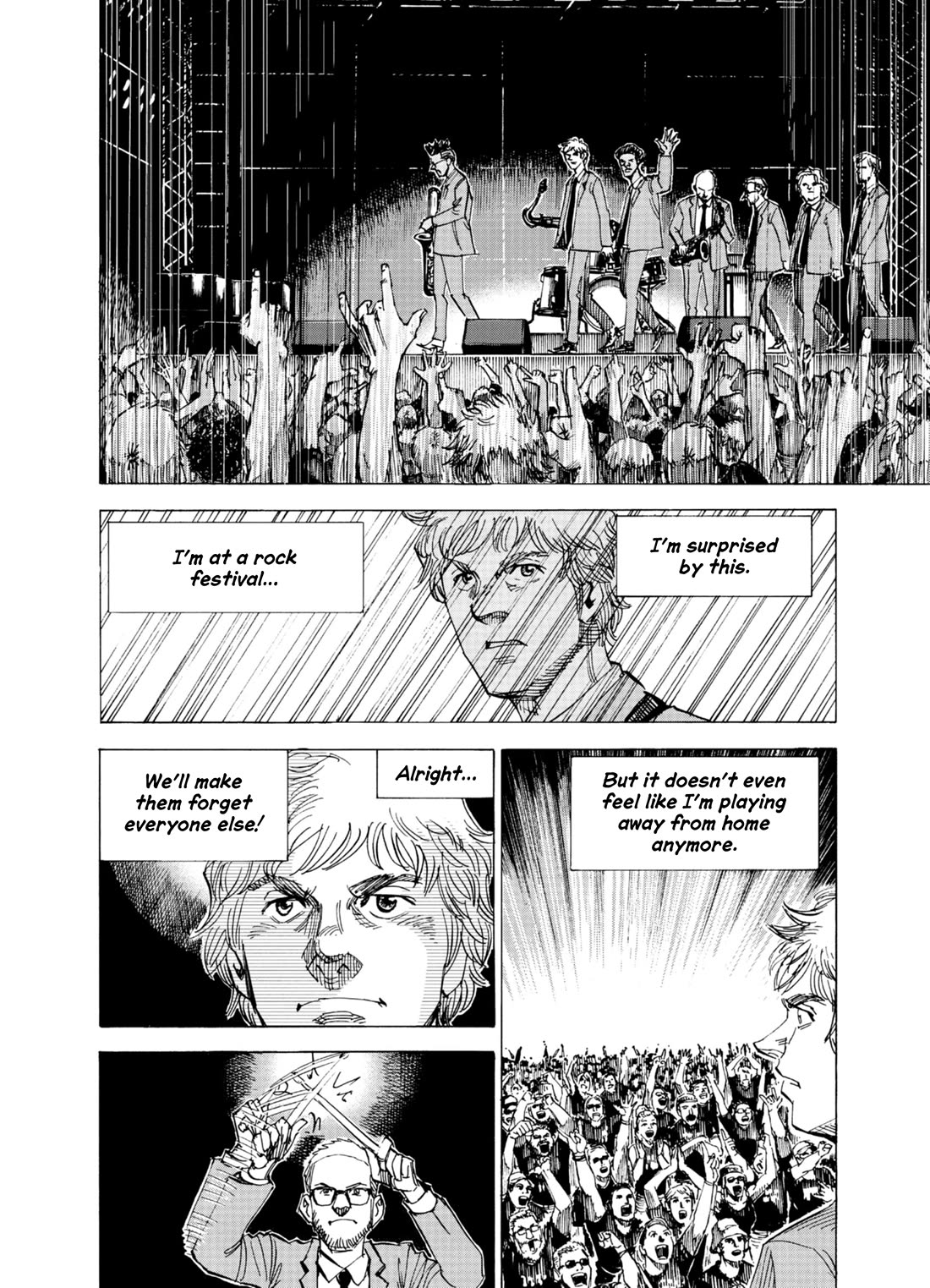 Blue Giant Supreme Chapter 76 page 11 - Chapter 76: Acknowledgement