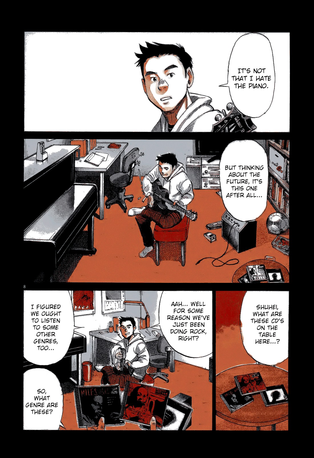 Blue Giant Chapter 1 page 13 - Chapter 1: The Challenge