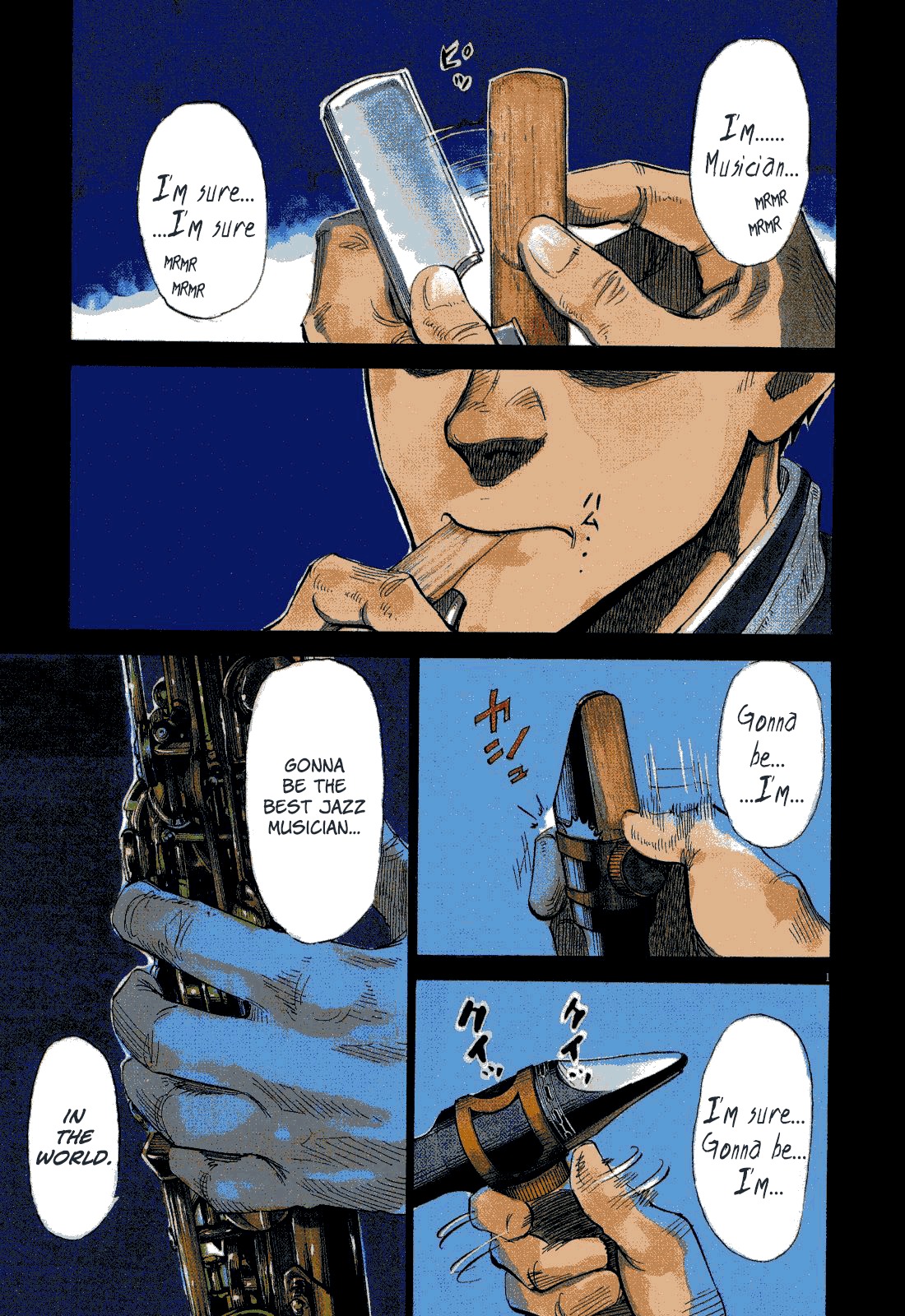 Blue Giant Chapter 1 page 7 - Chapter 1: The Challenge