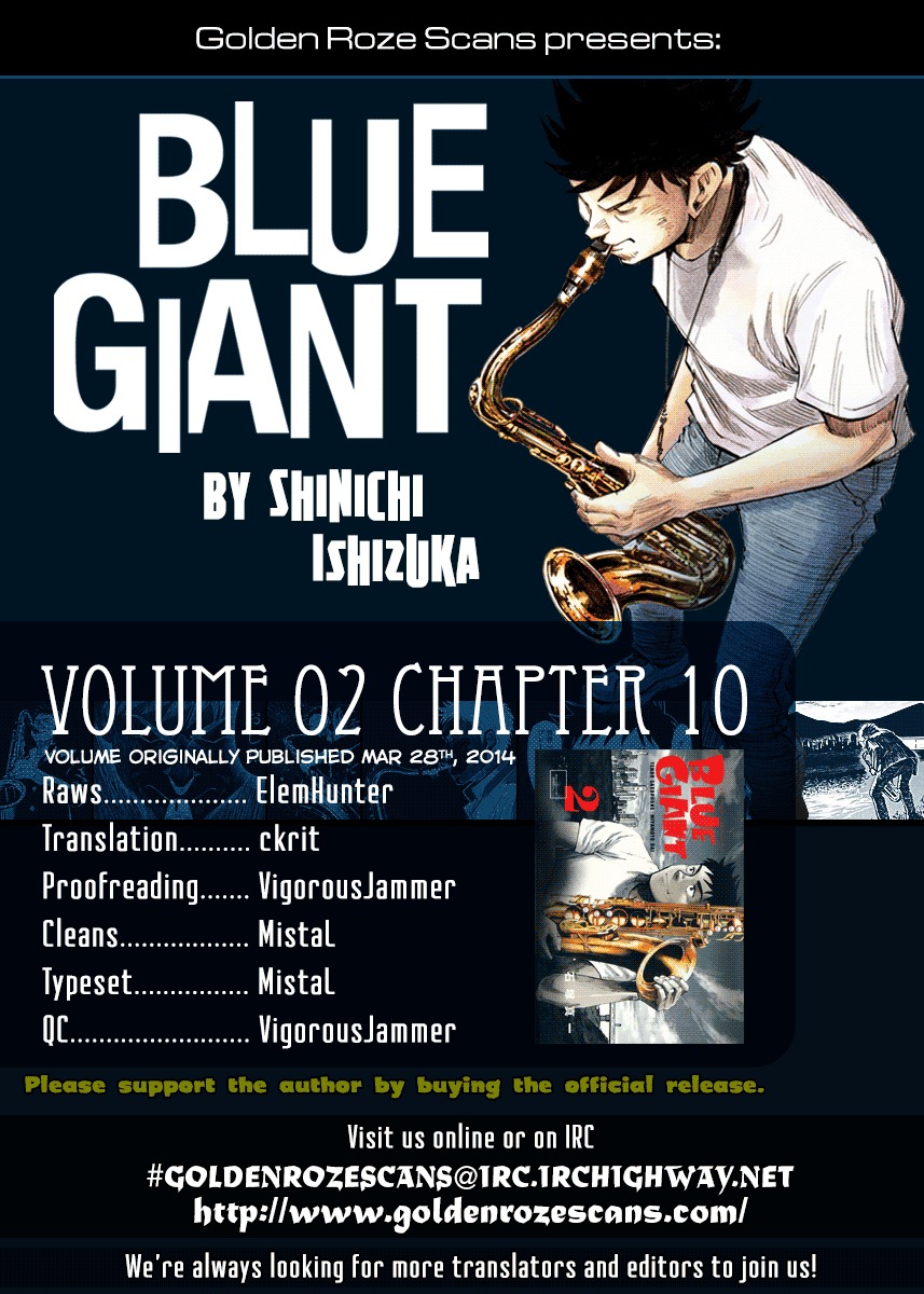 Blue Giant Chapter 10 page 28 - Chapter 10: Ocean of Diamonds